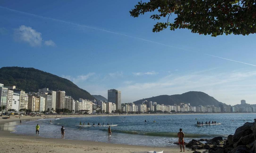 דירות ריו דה ז'ניירו Flat Copacabana Quadra Da Praia 907 מראה חיצוני תמונה
